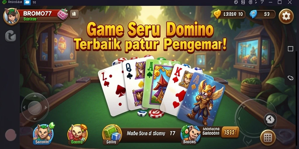 Gameplay menarik BROMO77 yang menantang pemain Domino.