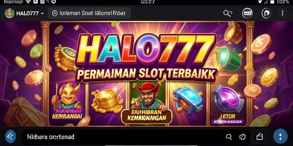 Tampilan gameplay HALO777 yang menakjubkan dan seru.