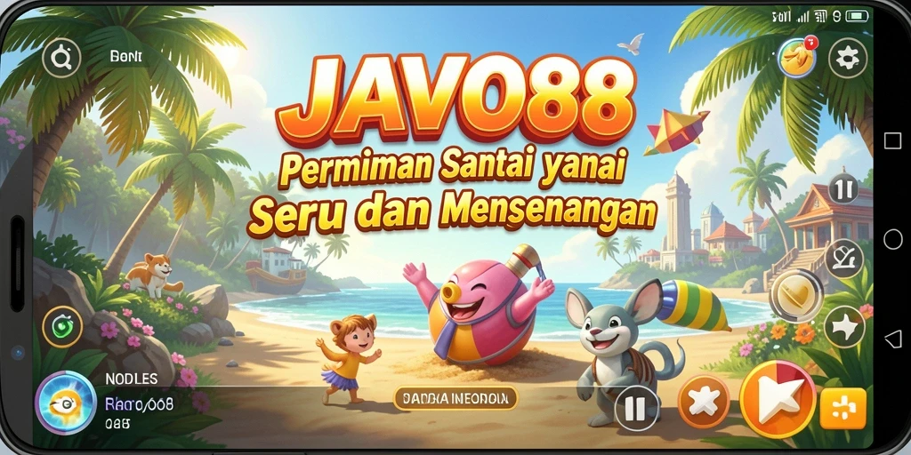 Screenshot utama menunjukkan gameplay JAVO88 yang seru dan menghibur.