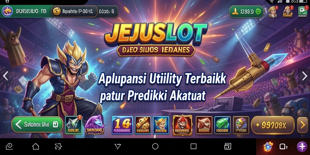 Tampilan gameplay JEJUSLOT yang informatif dan menarik.