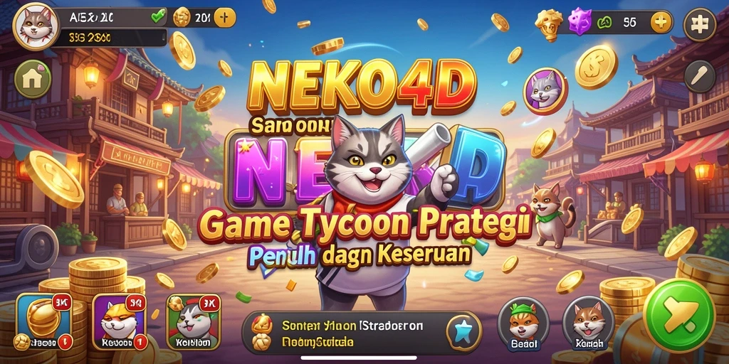Tangkap momen gameplay seru di NEKO4D dengan strategi bisnis yang cerdas.
