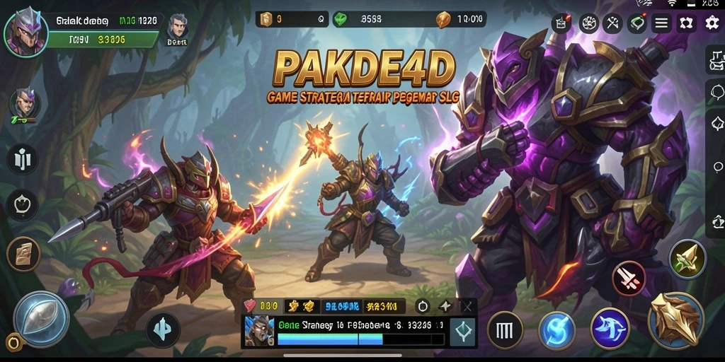 Tampilan permainan <strong>PAKDE4D</strong> yang menarik dengan aksi strategis.