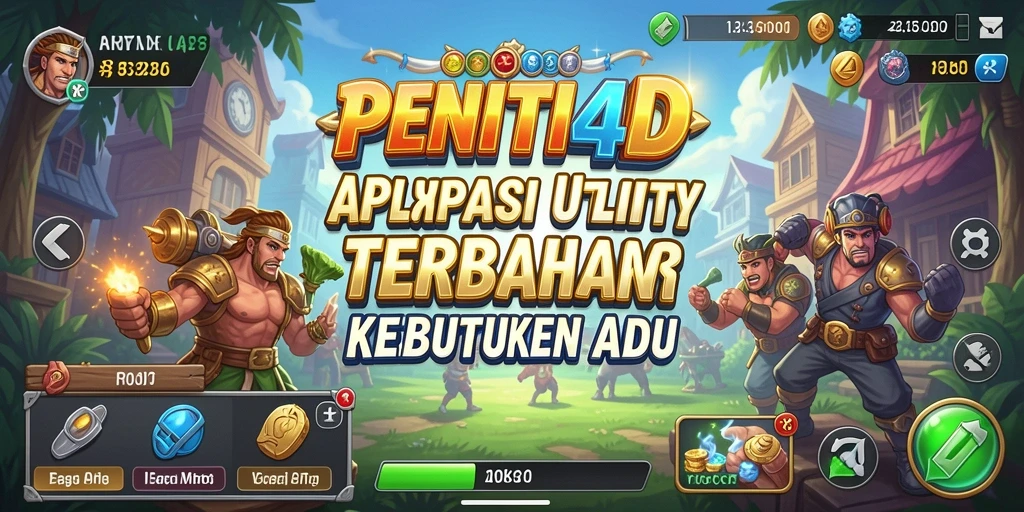 Tampilan antarmuka aplikasi PENITI4D yang intuitif dan modern.