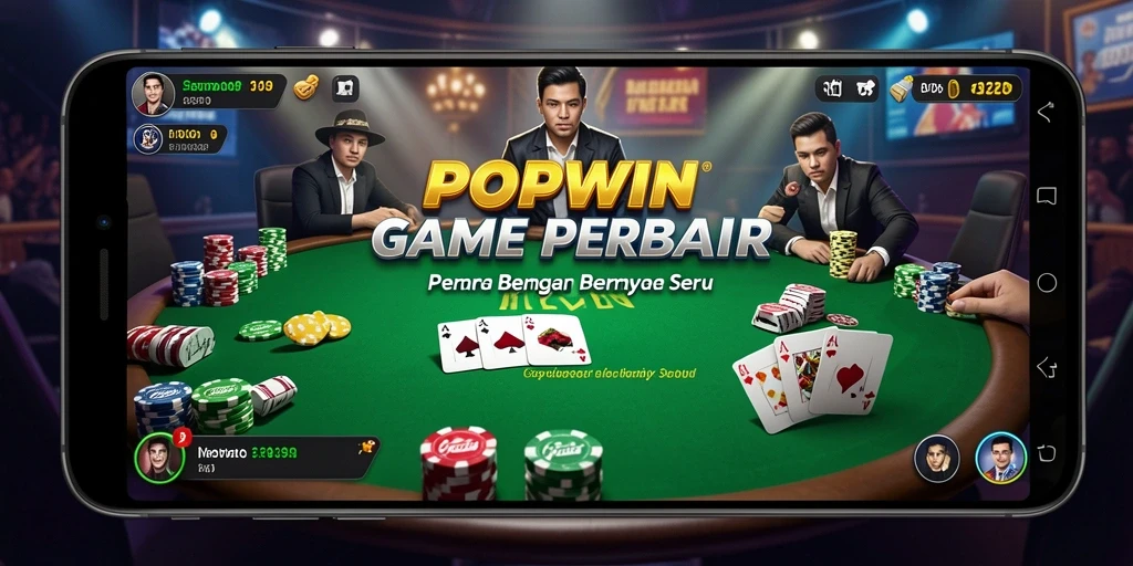 Screenshot utama POPWIN saat pemain menikmati permainan Poker.