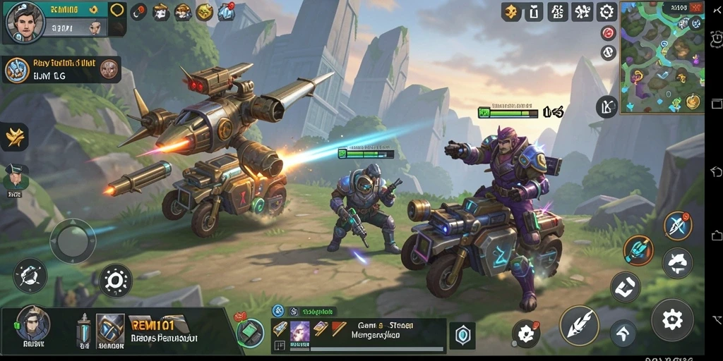 Tampilan gameplay SLG yang memukau dengan strategi yang mendalam.