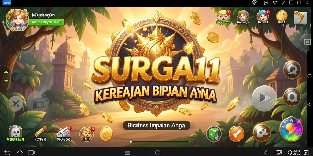 Tampilan gameplay SURGA11 yang menarik dan penuh strategi.