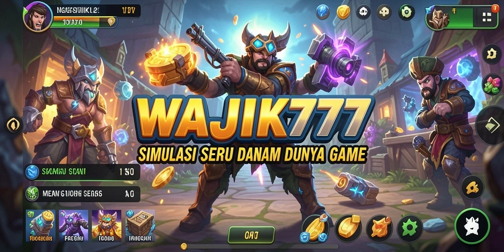 Tampilan gameplay WAJIK777 yang menampilkan pengalaman Simulation menawan.