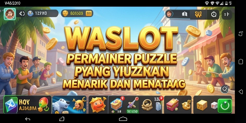 Tampilan gameplay utama di WASLOT yang menarik dan penuh tantangan.